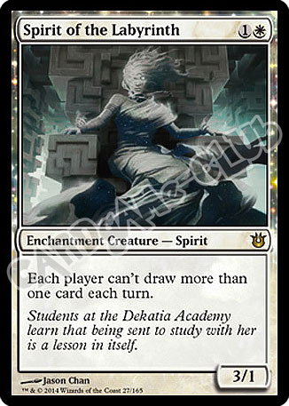 027 / 165 Spirit of the Labyrinth rara (EN) -NEAR MINT-