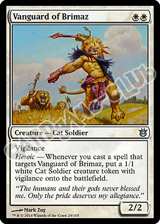 029 / 165 Vanguard of Brimaz non comune (EN) -NEAR MINT-