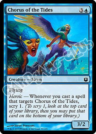 033 / 165 Chorus of the Tides comune (EN) -NEAR MINT-