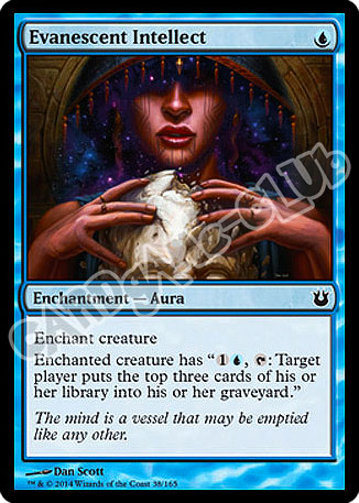 038 / 165 Evanescent Intellect comune (EN) -NEAR MINT-