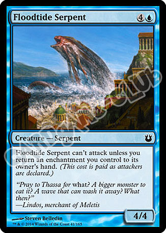 041 / 165 Floodtide Serpent comune (EN) -NEAR MINT-