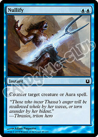 045 / 165 Nullify comune (EN) -NEAR MINT-