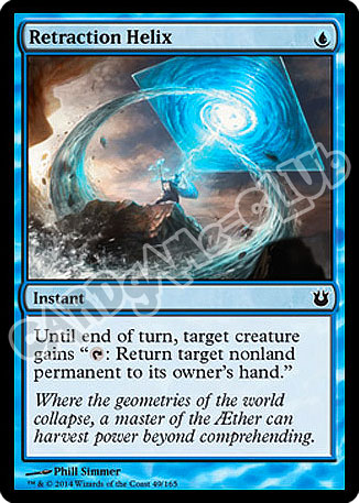 049 / 165 Retraction Helix comune (EN) -NEAR MINT-