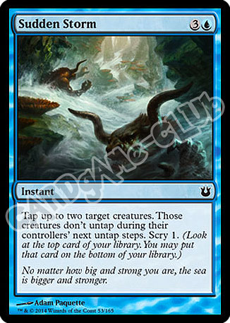 053 / 165 Sudden Storm comune (EN) -NEAR MINT-