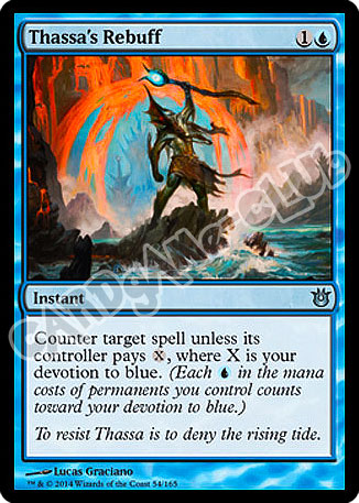 054 / 165 Thassa's Rebuff non comune (EN) -NEAR MINT-