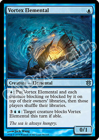 056 / 165 Vortex Elemental non comune (EN) -NEAR MINT-