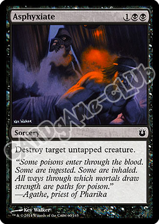 060 / 165 Asphyxiate comune (EN) -NEAR MINT-