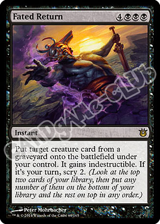 069 / 165 Fated Return rara (EN) -NEAR MINT-