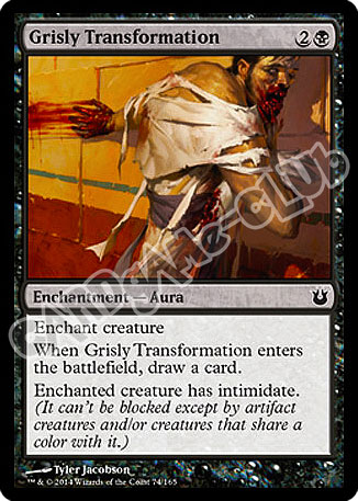 074 / 165 Grisly Transformation comune (EN) -NEAR MINT-