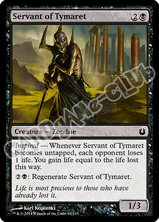 082 / 165 Servant of Tymaret comune (EN) -NEAR MINT-