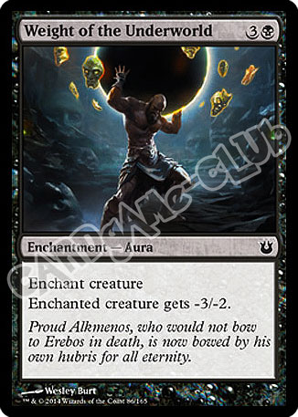 086 / 165 Weight of the Underworld comune (EN) -NEAR MINT-