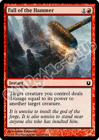 093 / 165 Fall of the Hammer comune (EN) -NEAR MINT-