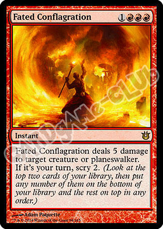 094 / 165 Fated Conflagration rara (EN) -NEAR MINT-