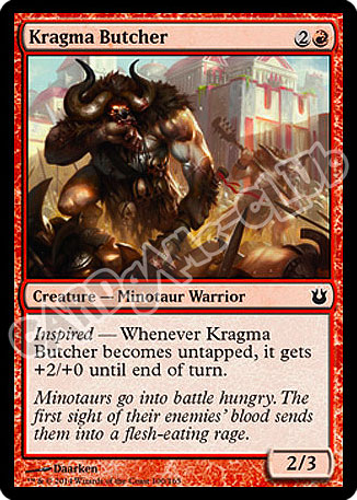 100 / 165 Kragma Butcher comune (EN) -NEAR MINT-