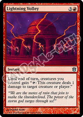 101 / 165 Lightning Volley non comune (EN) -NEAR MINT-