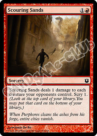 110 / 165 Scouring Sands comune (EN) -NEAR MINT-