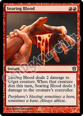 111 / 165 Searing Blood non comune (EN) -NEAR MINT-