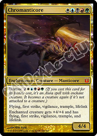 144 / 165 Chromanticore rara mitica (EN) -NEAR MINT-