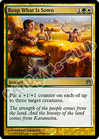 154 / 165 Reap What Is Sown non comune (EN) -NEAR MINT-