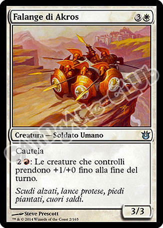 002 / 165 Falange di Akros non comune (IT)