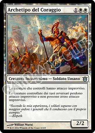 004 / 165 Archetipo del Coraggio non comune (IT)