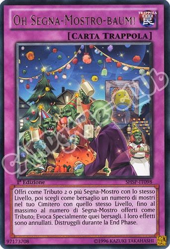 SHSP-IT098 Oh Segna-Mostro-baum! rara 1a edizione (IT)  -GOOD-