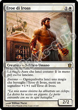 017 / 165 Eroe di Iroas rara (IT)