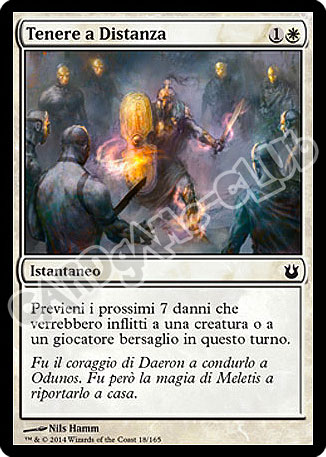 018 / 165 Tenere a Distanza comune (IT)