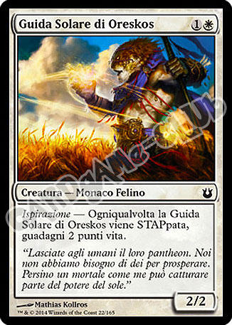 022 / 165 Guida Solare di Oreskos comune (IT)