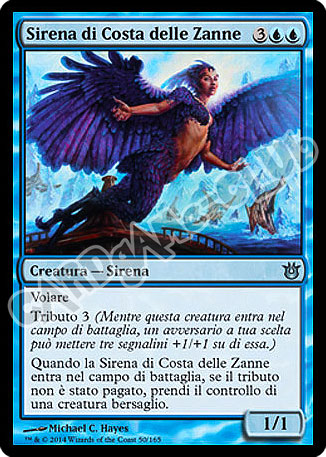 050 / 165 Sirena di Costa delle Zanne non comune (IT)