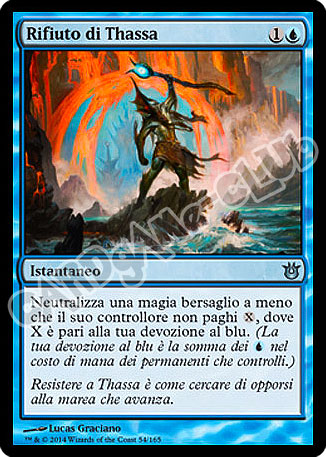 054 / 165 Rifiuto di Thassa non comune (IT)