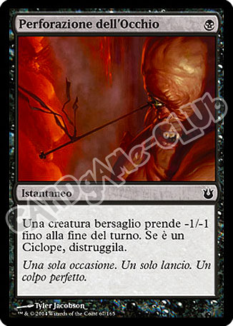 067 / 165 Perforazione dell'Occhio comune (IT)