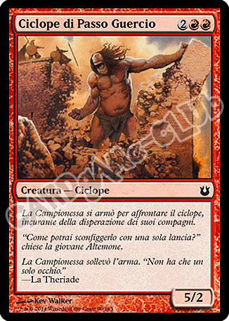 090 / 165 Ciclope di Passo Guercio comune (IT)