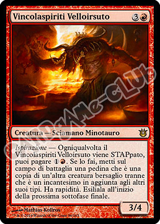 096 / 165 Vincolaspiriti Velloirsuto rara (IT)