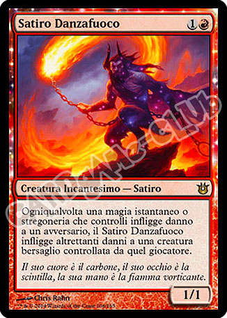 108 / 165 Satiro Danzafuoco rara (IT)