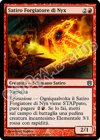 109 / 165 Satiro Forgiatore di Nyx non comune (IT)