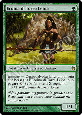 123 / 165 Eroina di Torre Leina rara (IT)