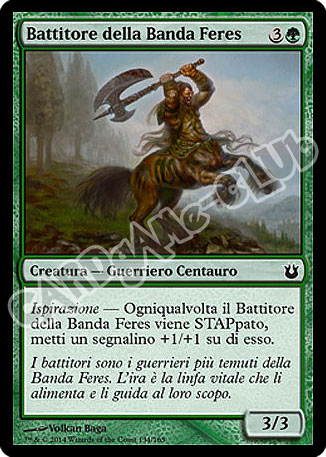 134 / 165 Battitore della Banda Feres comune (IT)