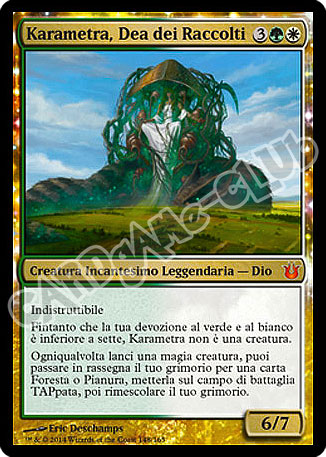 148 / 165 Karametra, Dea dei Raccolti rara mitica (IT)