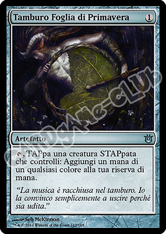 162 / 165 Tamburo Foglia di Primavera non comune (IT)