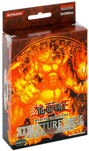Blaze of Destruction 1st edition structure deck