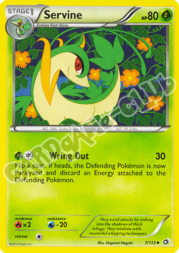 007 / 113 Servine non comune normale (EN) -NEAR MINT-