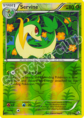 007 / 113 Servine non comune foil reverse (EN) -NEAR MINT-