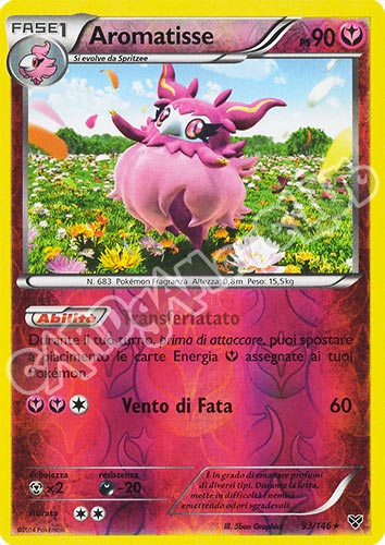 093 / 146 Aromatisse rara foil reverse (IT) -NEAR MINT-