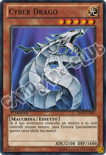 SDCR-IT003 Cyber Drago 1a Edizione (IT) -NEAR MINT-