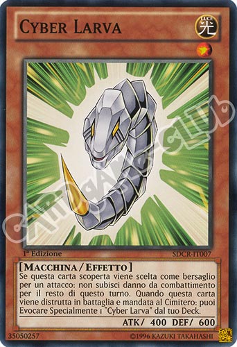 SDCR-IT007 Cyber Larva comune 1a Edizione (IT) -NEAR MINT-