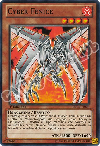 SDCR-IT008 Cyber Fenice comune 1a Edizione (IT) -NEAR MINT-