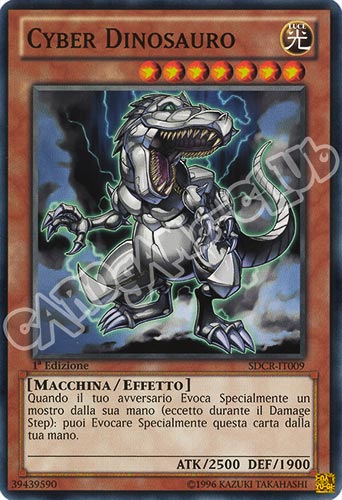 SDCR-IT009 Cyber Dinosauro comune 1a Edizione (IT) -NEAR MINT-