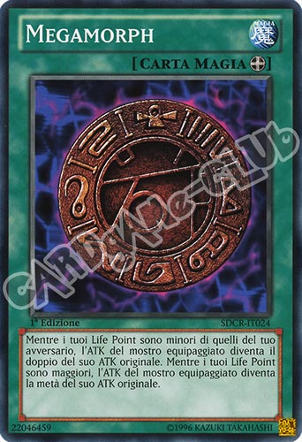 SDCR-IT024 Megamorph comune 1a Edizione (IT) -NEAR MINT-