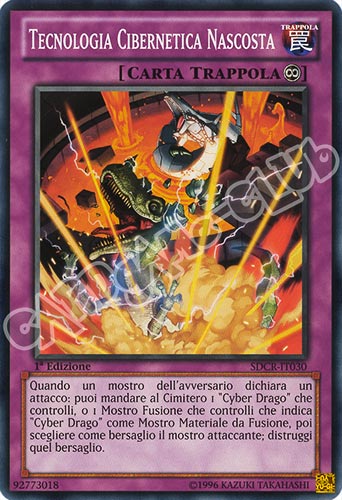 SDCR-IT030 Tecnologia Cibernetica Nascosta comune 1a Edizione (IT) -NEAR MINT-
